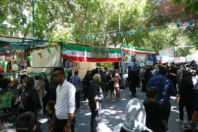 مهمانی کیلومتری غدیر در اصفهان