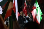 حضور هیئتی از فعالان اجتماعی ترکیه در اجتماع شبانه مردم تبریز