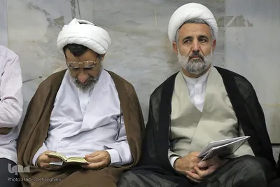 مراسم ترحیم شهید حجت الاسلام تقوی در قم