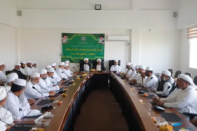 دیدار نماینده ولی فقیه در استان هرمزگان با علمای اهل سنت