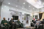 دیدارهای هفته دولت فرمانده سپاه انصارالرضا(ع) خراسان‌جنوبی