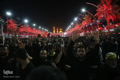 عزاداری شب اربعین در کربلا