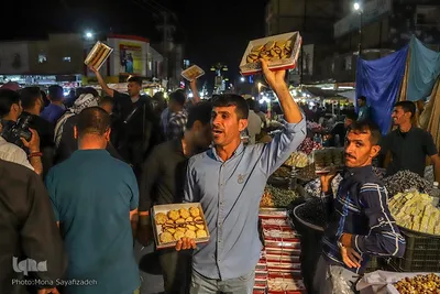 بازار شادگان در آستانه عید فطر