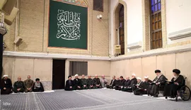 مجلس بزرگداشت شهدای خدمت در حسینیه امام خمینی(ره)