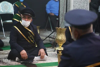 آیین غباررویی ضریح امامزاده موسی مبرقع