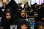 مراسم چهلم شهدای حوادث دی‌ماه در گلستان شهدای اصفهان