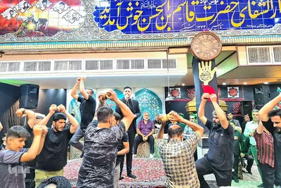 آیین «صلای محرم» در نوش‌آباد کاشان