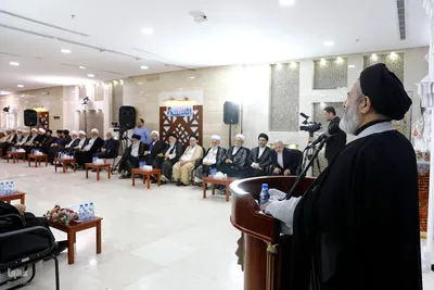 دیدار با نمایندگان مراجع تقلید درمکه