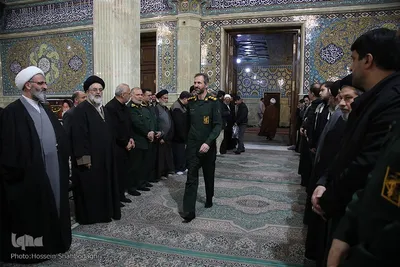 مراسم یادبود آیت‌الله سید محمد شاهچراغی در قم