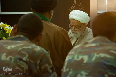 محفل انس با قرآن در پدافند هوایی شهید نصر اصفهانی
