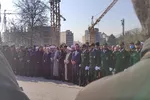 تشییع پیکر شهید «مصطفی بیرانوند» در خرم‌آباد