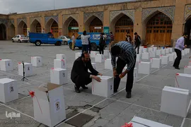 مرحله نخست رزمایش مواسات و همدلی در قزوین