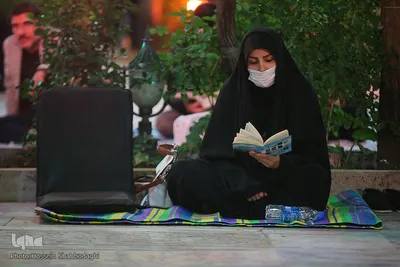 احیای شب قدر در گلزار شهدای قم