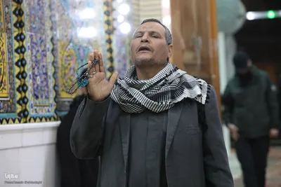 حرم امیرالمومنین علی(ع) در شب ولادت آن حضرت