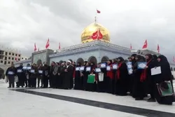 حرم حضرت زینب میں آستانہ حسینی کے قرآنی مرکز کا افتتاح + تصاویر