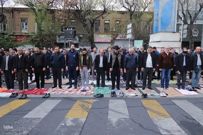 نماز عید فطر در تبریز