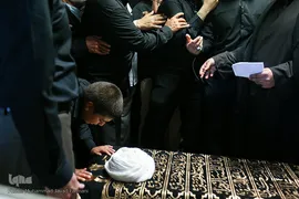 تشییع پیکر آیت الله آقا مرتضی تهرانی