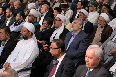 دیدار مسئولان نظام، سفرای کشور‌های اسلامی و میهمانان کنفرانس وحدت