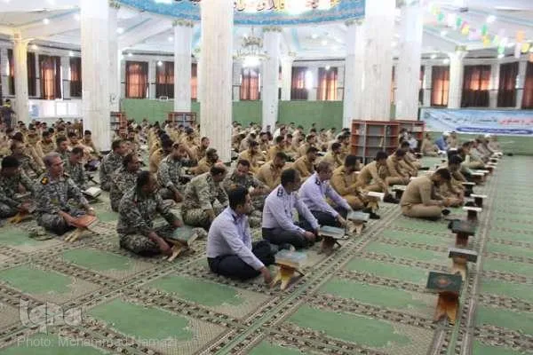 محفل انس با قرآن نیروهای مسلح در بوشهر