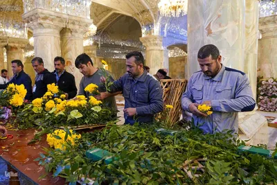 حرم مطهر علوی در آستانهٔ میلاد مولود کعبه