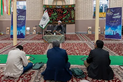 آیین جزء خوانی در آستان امامزاده محمد (ع) کرج