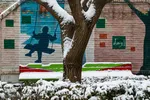 بارش اولین برف پاییزی در مشهد
