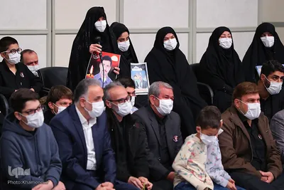 دیدار رهبر معظم انقلاب با خانواده شهدای حادثه‌ تروریستی شاهچراغ(ع) شیراز