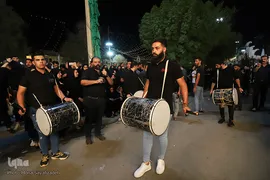 عزدارای خرمشهری‌ها در شب عاشورا