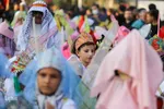 کاروان نمادین ورود قافله امام حسین(ع) به دشت کربلا