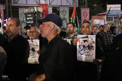 تجمع مردم انقلابی ملایر در محکومیت جنایت رژیم خبیث صهیونیستی‎