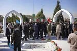 تشییع و خاکسپاری پیکر مطهر شهید گمنام‎