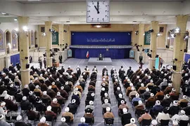 دیدار ائمه جمعه سراسر کشور با حضرت آیت الله خامنه‌ای، رهبر معظم انقلاب اسلامی