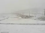 طبیعت برفی ارتفاعات و مناطق روستایی اهر