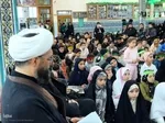 عزاداری و اجتماع حماسی نوجوانان و جوانان امام رضایی در اهر