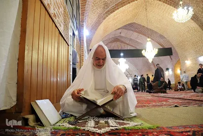 اولین روز مراسم معنوی «اعتکاف» در مسجد جامع تبریز