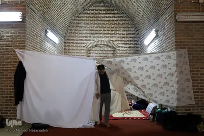 اولین روز مراسم معنوی «اعتکاف» در مسجد جامع تبریز