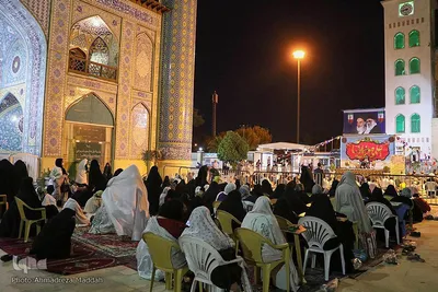 جشن میلاد امام رضا(ع) در سید علاءالدین حسین(ع) شیراز
