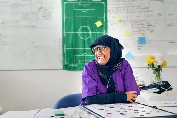 Meet Muslim Woman Coach Shattering Stereotypes in Football