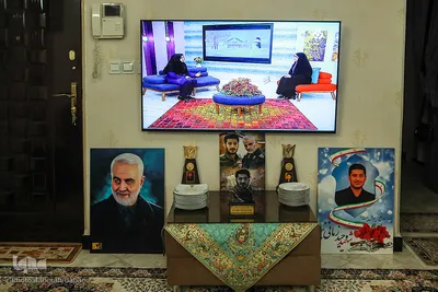 دیدار جامعه قرآنی با خانواده شهید وحید زمانی‌نیا