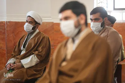 آیین عمامه گذاری طلاب حوزه علمیه منصوریه شیراز