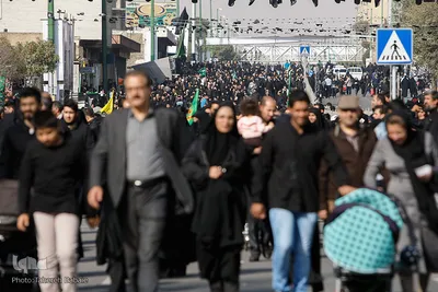 راهپیمایی جاماندگان اربعین حسینی در تهران
