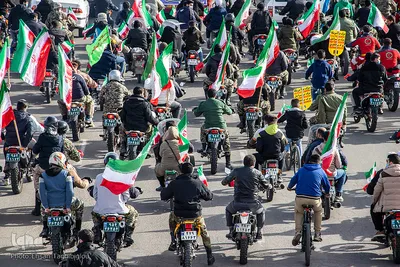 راهپیمایی خودرویی و موتوری 22 بهمن- زنجان‎