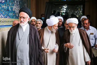 رونمایی از سنگ مزار حرم مطهر سید علاالدین حسین (ع)
