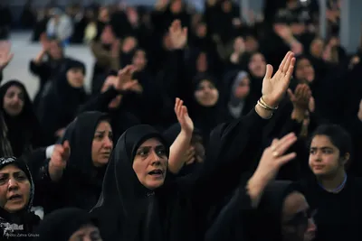 مجلس روضه حضرت اباعبدالله الحسین علیه‌السلام در فرهنگسرای بزرگ الغدیر تبریز