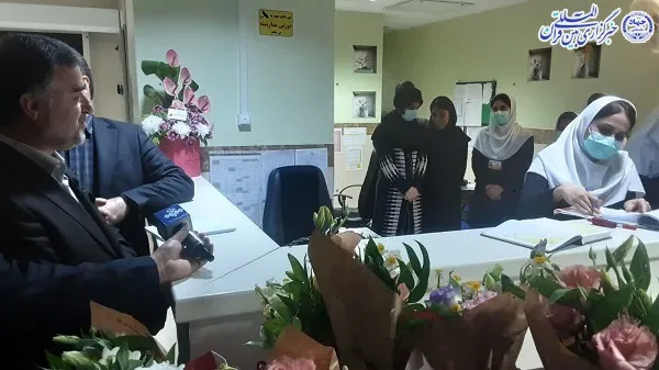 دیدار استاندار مازندران با پرستاران بیمارستان های بوعلی سینا و حکمت ساری