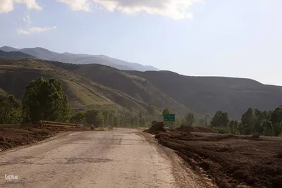 خسارت سیل در روستای افیل شهرستان اهر