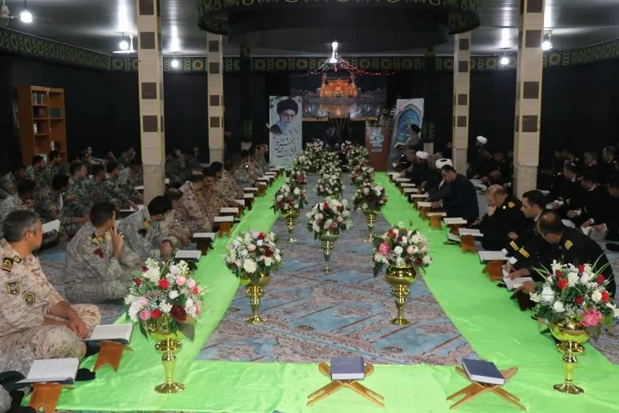محفل انس با قرآن کریم در مرکز آموزش تفنگداران دریایی منجیل برگزار شد
