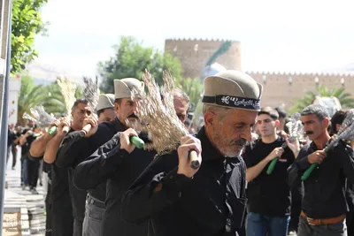 عزاداری قشقایی‌ها در تاسوعای حسینی شیراز