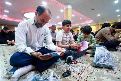 دعای عرفه در حسینیه اعظم زنجان