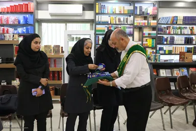 مراسم استقبال از خادمان رضوی در جهاد‌دانشگاهی واحد اصفهان